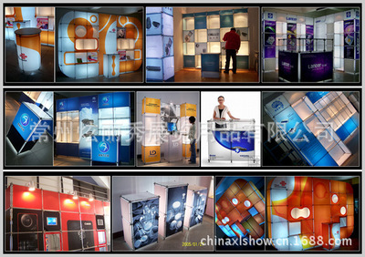 圓弧邊接待臺 多功能展覽解決方案，助您高效展示與接待